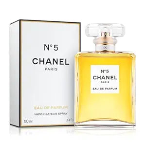 Chanel No. 5 Eau de Parfum for Women, 3.4 oz Eau De Parfum Spray | Classic Long-Lasting Luxury Perfume for Everyday Wear & Special Occasions