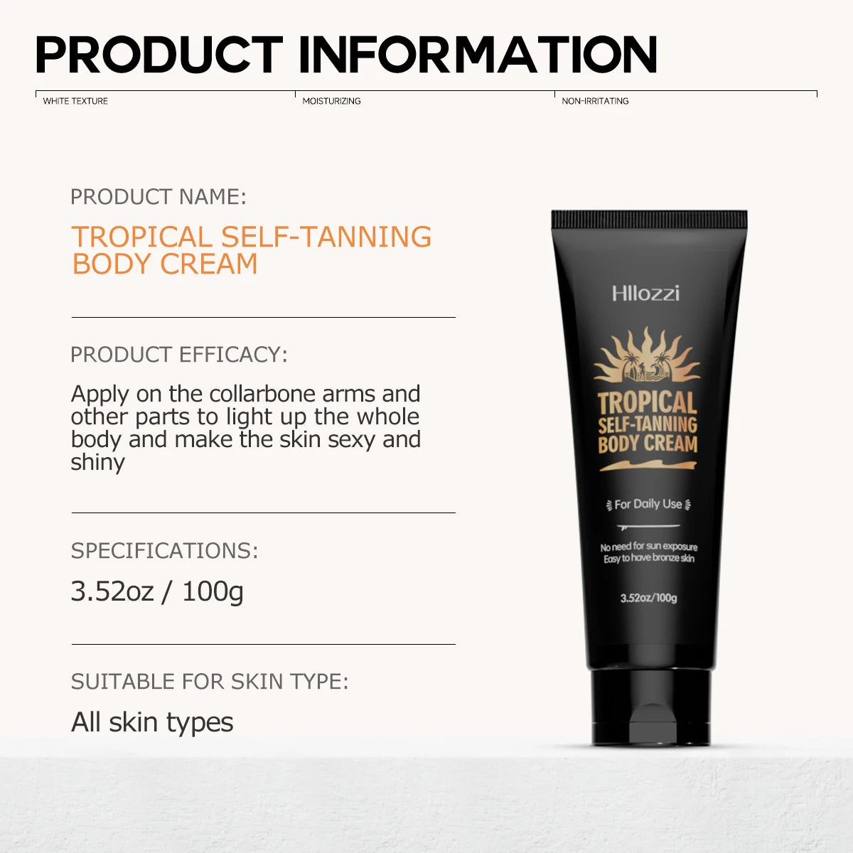Hydrating Self-Tanning Body Lotion