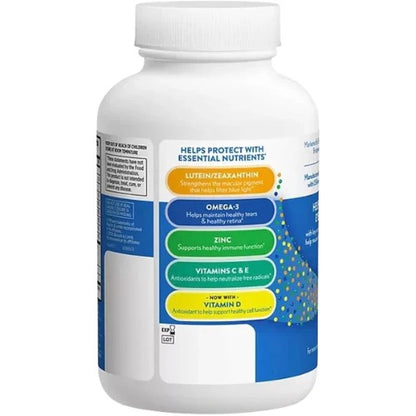 Bausch & Lomb Ocuvite Eye Vitamin & Mineral Supplement Adult 50+ softgels