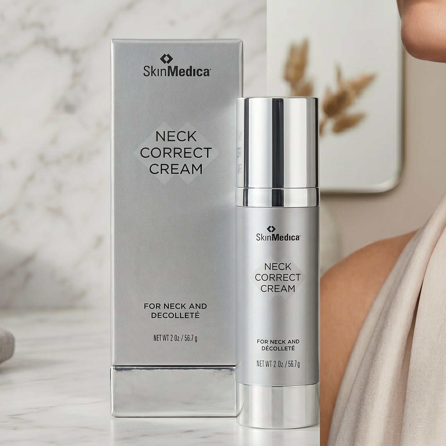 SkinMedica Neck Correct Cream 2 oz. Neck And Chest Treatment New and sealed box.
